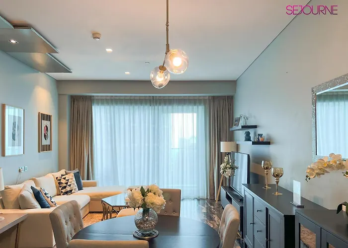 Dh58 - High End 1Br, Palm Views In Damac Heights Tower