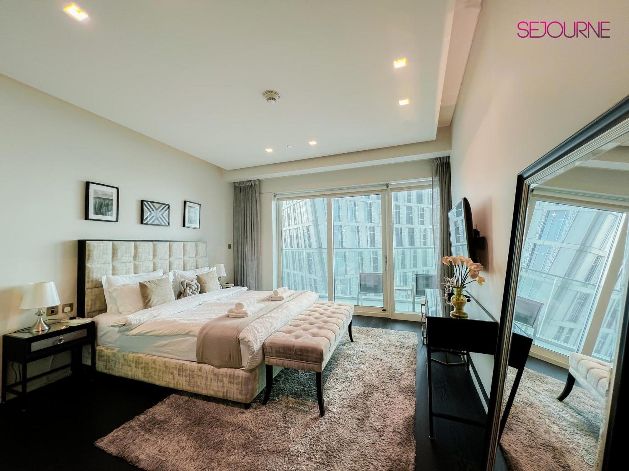 Apartment Dh58 - High End 1br, Palm Views In Damac Heights Tower